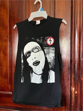 Marilyn Manson Anti Christ Superstar cut off tee